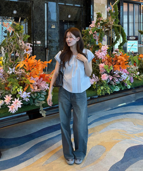 MIXXO MIXXO Denim Wide Pants C