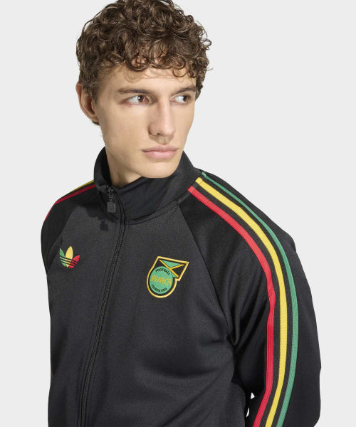 ADIDAS ADIDAS Jamaica 26 Bob Marley Track Top - Black