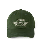 THISISNEVERTHAT THISISNEVERTHAT Times Cap Green