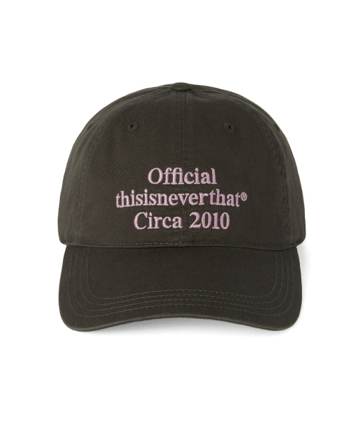 THISISNEVERTHAT THISISNEVERTHAT Times Cap Charcoal