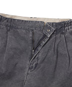 THISISNEVERTHAT THISISNEVERTHAT Double Pleated Wide Pant Navy