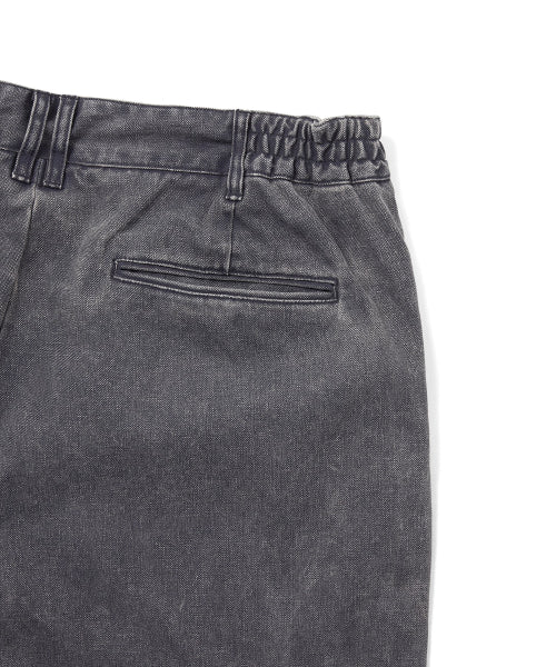 THISISNEVERTHAT THISISNEVERTHAT Double Pleated Wide Pant Navy