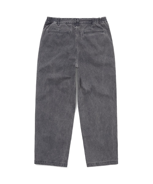 THISISNEVERTHAT THISISNEVERTHAT Double Pleated Wide Pant Navy