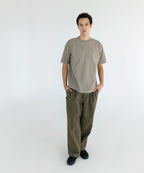 THISISNEVERTHAT THISISNEVERTHAT Double Pleated Wide Pant Dark Olive