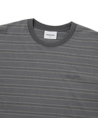 THISISNEVERTHAT THISISNEVERTHAT Washed Striped Tee Grey