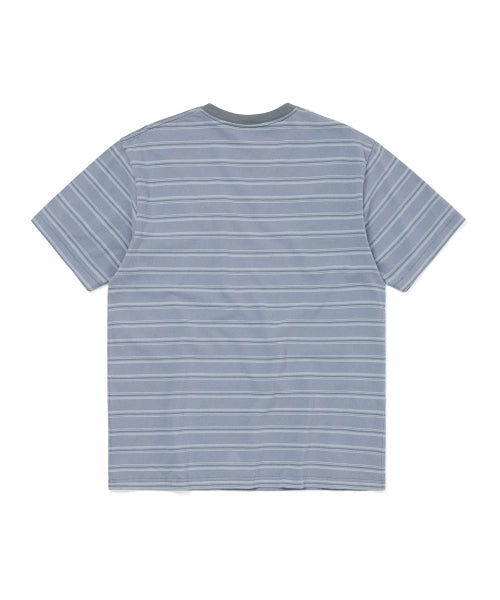 THISISNEVERTHAT THISISNEVERTHAT Washed Striped Tee Blue
