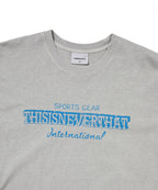 THISISNEVERTHAT THISISNEVERTHAT S.G. INTL. Tee Grey