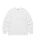 THISISNEVERTHAT THISISNEVERTHAT C-Logo Wale L/S Tee White