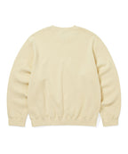 THISISNEVERTHAT THISISNEVERTHAT Basic Note Crewneck Pale Lemon