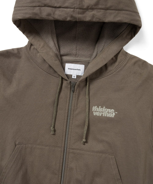 THISISNEVERTHAT THISISNEVERTHAT Hoodie Unisex Dark Mocha