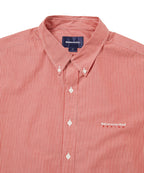 THISISNEVERTHAT THISISNEVERTHAT DSN Striped Shirt Red