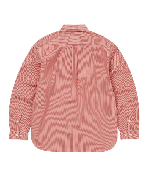 THISISNEVERTHAT THISISNEVERTHAT DSN Striped Shirt Red
