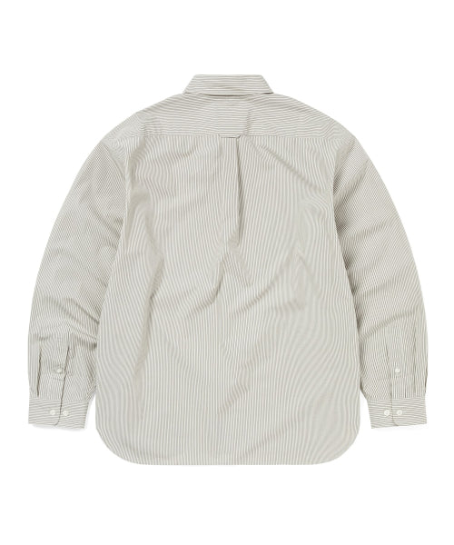 THISISNEVERTHAT THISISNEVERTHAT DSN Striped Shirt Beige