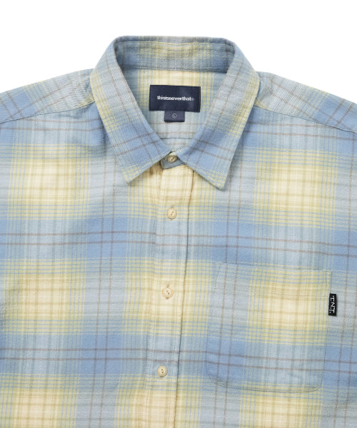 THISISNEVERTHAT THISISNEVERTHAT Flannel Check Shirt Yellow