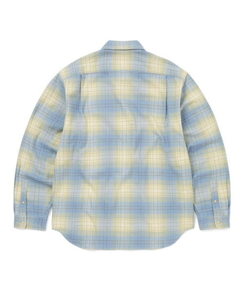 THISISNEVERTHAT THISISNEVERTHAT Flannel Check Shirt Yellow