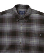 THISISNEVERTHAT THISISNEVERTHAT Flannel Check Shirt Off Black
