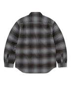 THISISNEVERTHAT THISISNEVERTHAT Flannel Check Shirt Off Black
