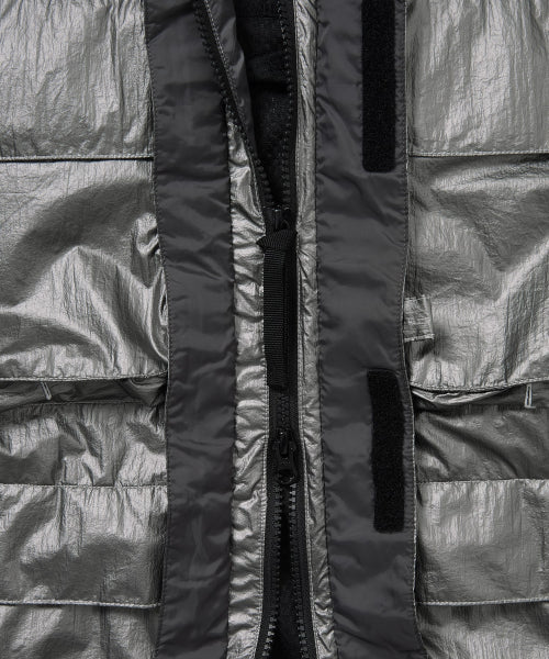 THISISNEVERTHAT THISISNEVERTHAT Fishing Jacket Dark Silver