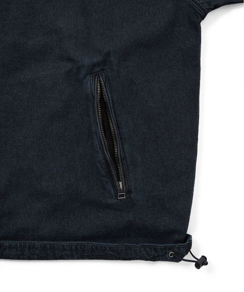 THISISNEVERTHAT THISISNEVERTHAT SP-Logo Denim Windbreaker Navy