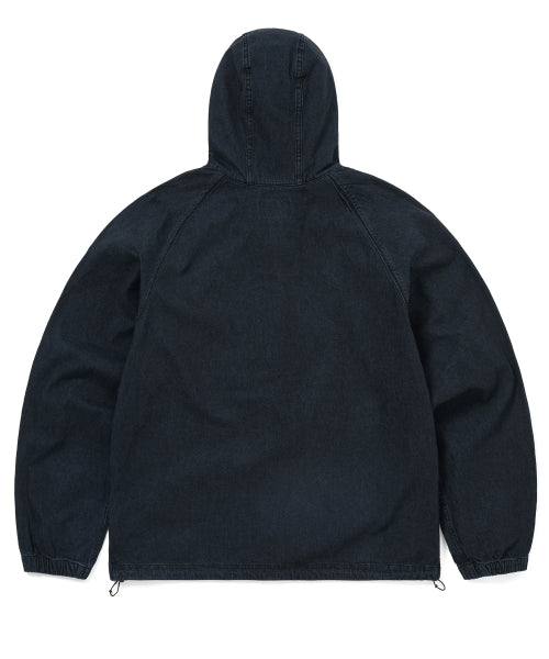THISISNEVERTHAT THISISNEVERTHAT SP-Logo Denim Windbreaker Navy