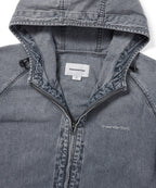 THISISNEVERTHAT THISISNEVERTHAT SP-Logo Denim Windbreaker Washed Blue