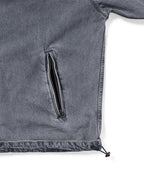 THISISNEVERTHAT THISISNEVERTHAT SP-Logo Denim Windbreaker Washed Blue