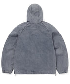 THISISNEVERTHAT THISISNEVERTHAT SP-Logo Denim Windbreaker Washed Blue
