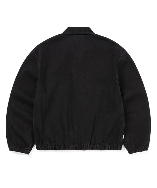 THISISNEVERTHAT THISISNEVERTHAT Denim Blouson Jacket Black