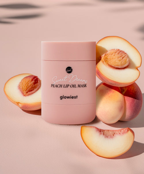 GLOWIEST GLOWIEST Sweet Dreams Lip Oil Mask + Silicone Brush