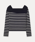 MIXXO MIXXO Off-shoulder Slim Pullover C