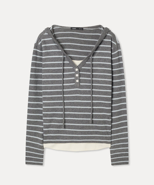 MIXXO MIXXO Hoodie Layered Pullover