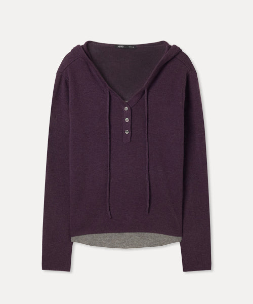 MIXXO MIXXO Hoodie Layered Pullover