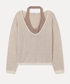 MIXXO MIXXO Sleeveless Layered Pullover - Size S