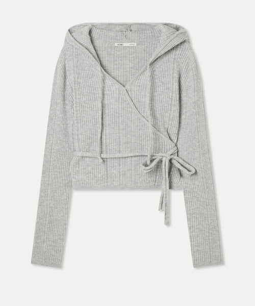 MIXXO MIXXO Hoodie Wrap Cardigan