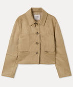 MIXXO MIXXO Jacket Button Fake Suede