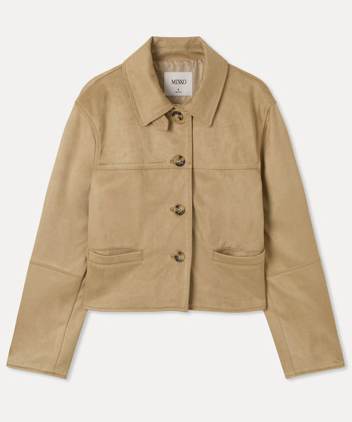 MIXXO MIXXO Jacket Button Fake Suede