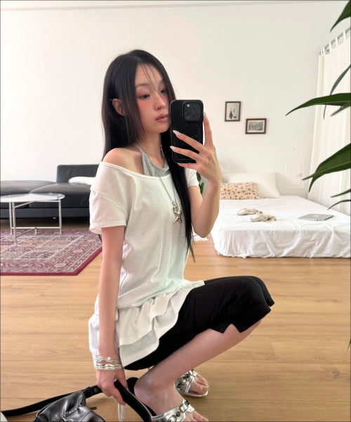 MIXXO MIXXO T-Shirt Layered Design S