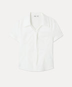 MIXXO MIXXO V-neck Slim Fit Tie Shirt C