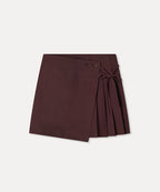 MIXXO MIXXO Wrap Pleated Skirt Women S