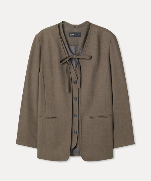MIXXO MIXXO Jacket V-neck Modified S