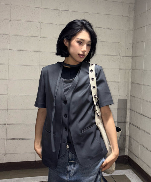 MIXXO MIXXO Jacket V-neck Modified S