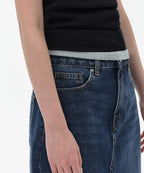MUSINSA STANDARD WOMAN MUSINSA STANDARD WOMAN Denim Maxi Skirt [Size M]