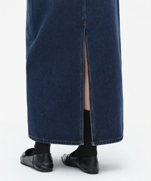 MUSINSA STANDARD WOMAN MUSINSA STANDARD WOMAN Denim Maxi Skirt [Size M]