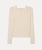 MIXXO MIXXO Sleeveless Layered Bolero Pullover S