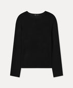 MIXXO MIXXO Knitwear Back Slit Ribbed Pullover - Size S