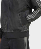 ADIDAS ADIDAS Denim Firebird Track Top - Black