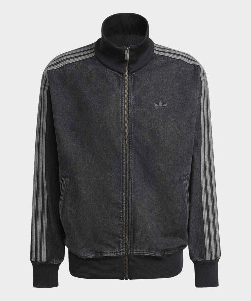 ADIDAS ADIDAS Denim Firebird Track Top - Black