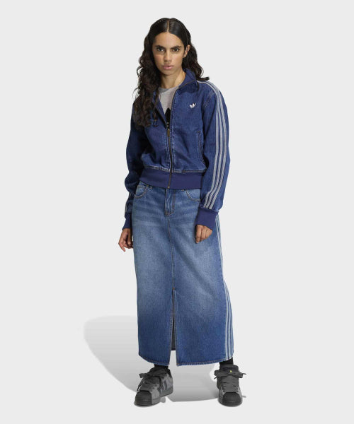 ADIDAS ADIDAS Firebird Denim Track Top - Size M