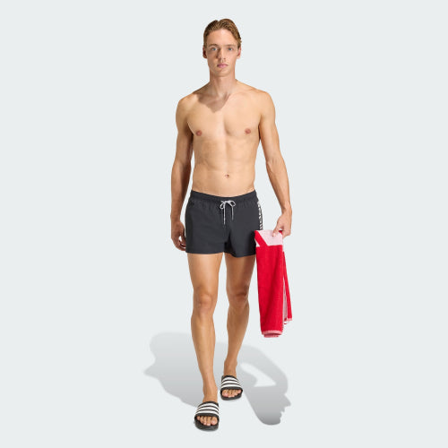 ADIDAS ADIDAS Logo Stretch Knit Swim Shorts 3 Inches