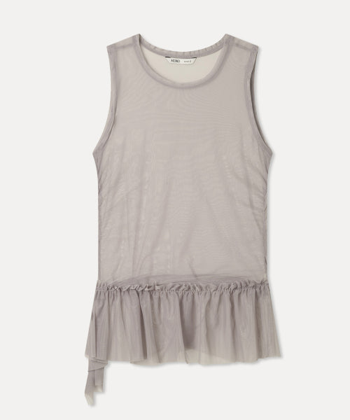MIXXO MIXXO Ruffle See-Through Bustier C